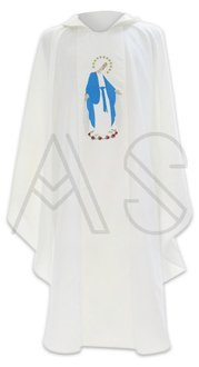 Marian Chasuble "Our Lady of Grace"- in stock, shipping in 24h