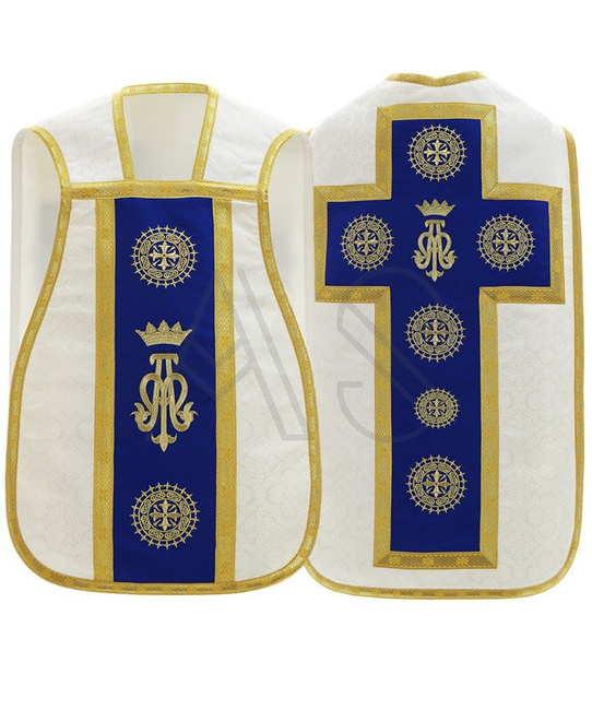 Chasuble romaine mariale R772-KN25