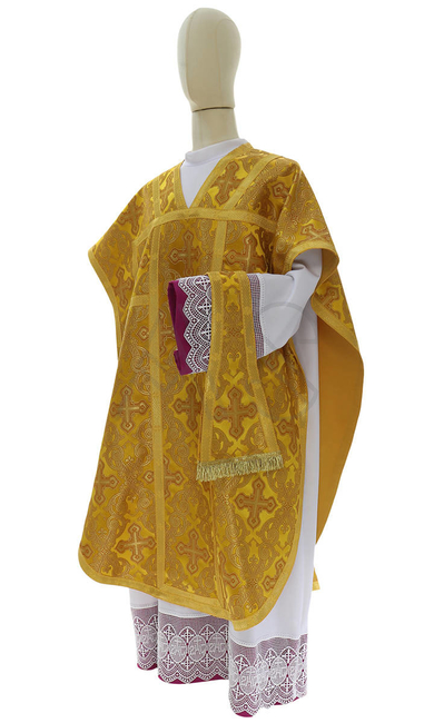 Chasuble en soie "Saint Philippe Neri" F068-G64