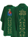 Gothic Chasuble "Heart of Jesus" 732-Z25
