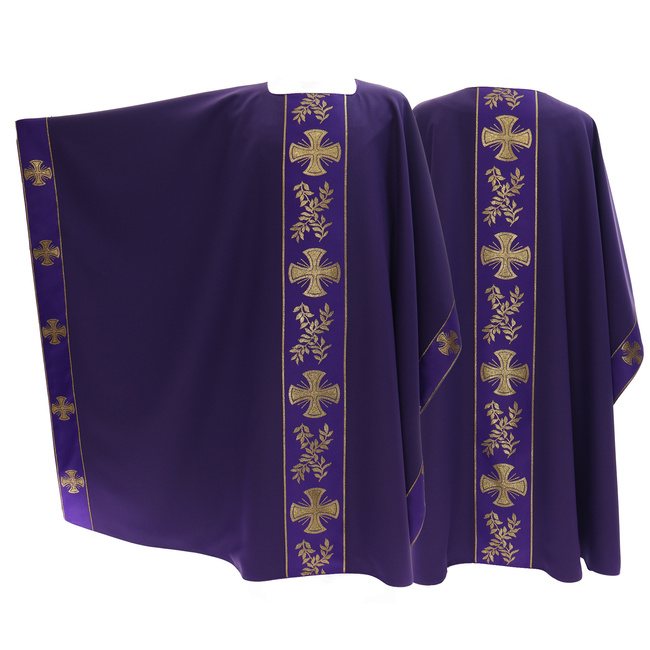 Monastic Chasuble "Maltese Crosses" MX006-F
