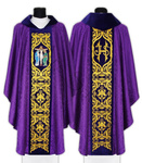 Gothic Chasuble "Crucifixion" 588-AF25