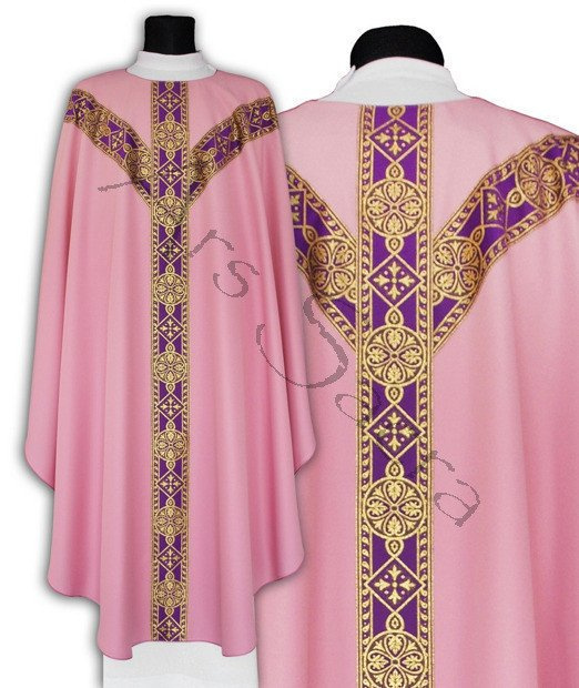 Chasuble semi-gothique GY201-R