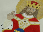 Casulla semigótica "Cristo el rey" GY805-AC26