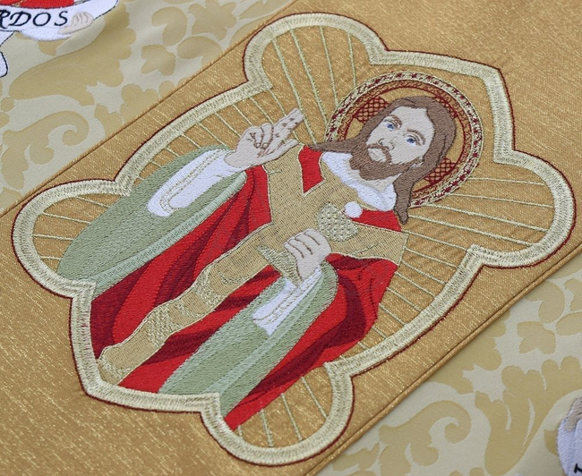 Gothic Chasuble "Jesus the Priest" 458-GG26