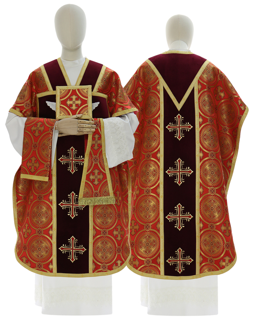 Chasuble "Saint Philippe Neri" "Saint Esprit" F824-AC8