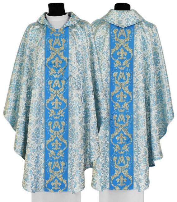 Marian Gothic Chasuble 081-N14